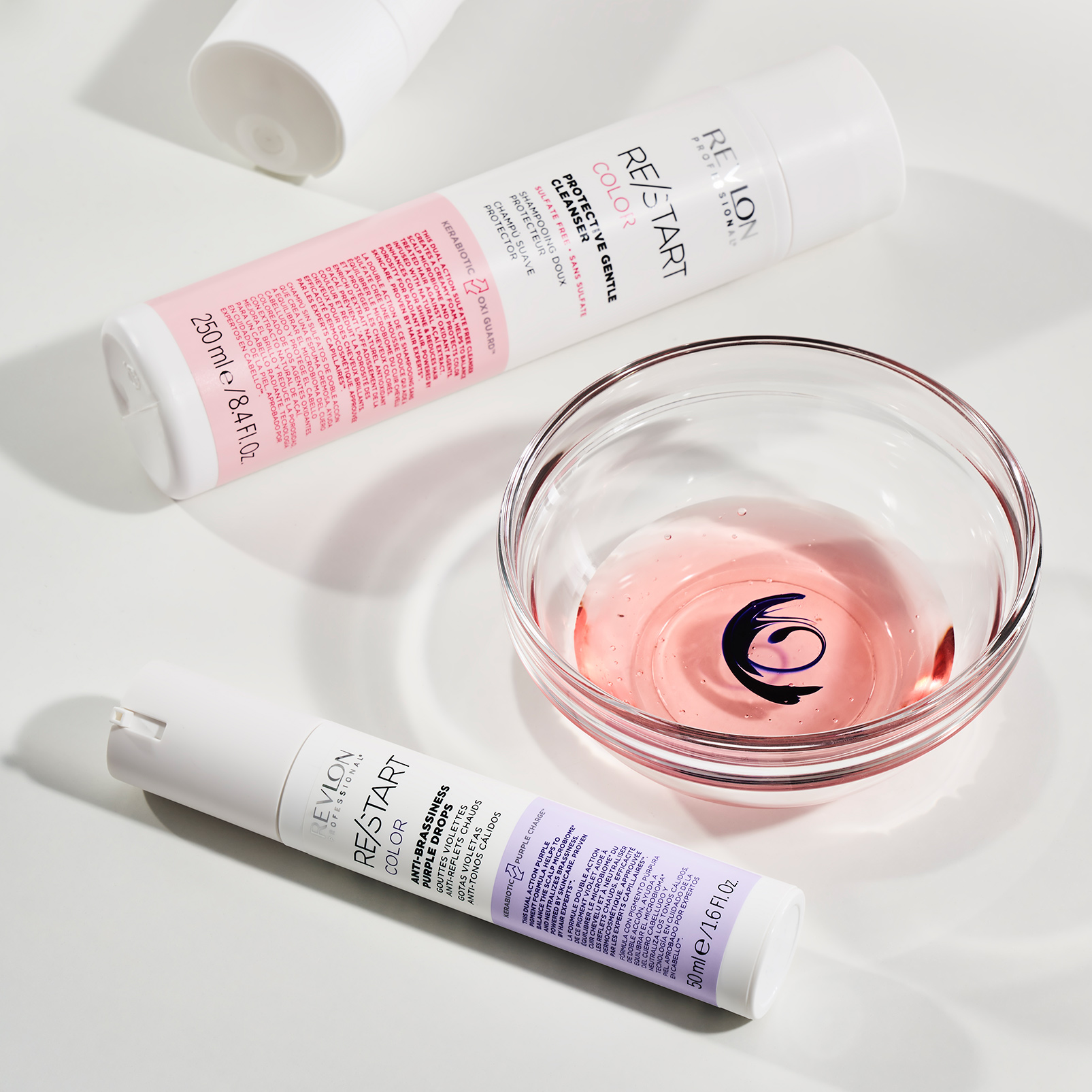 Re Start Color Anti Brassiness Purple Drops Visual Color Re Start Color Anti Brassiness Purple Drops Visual Color