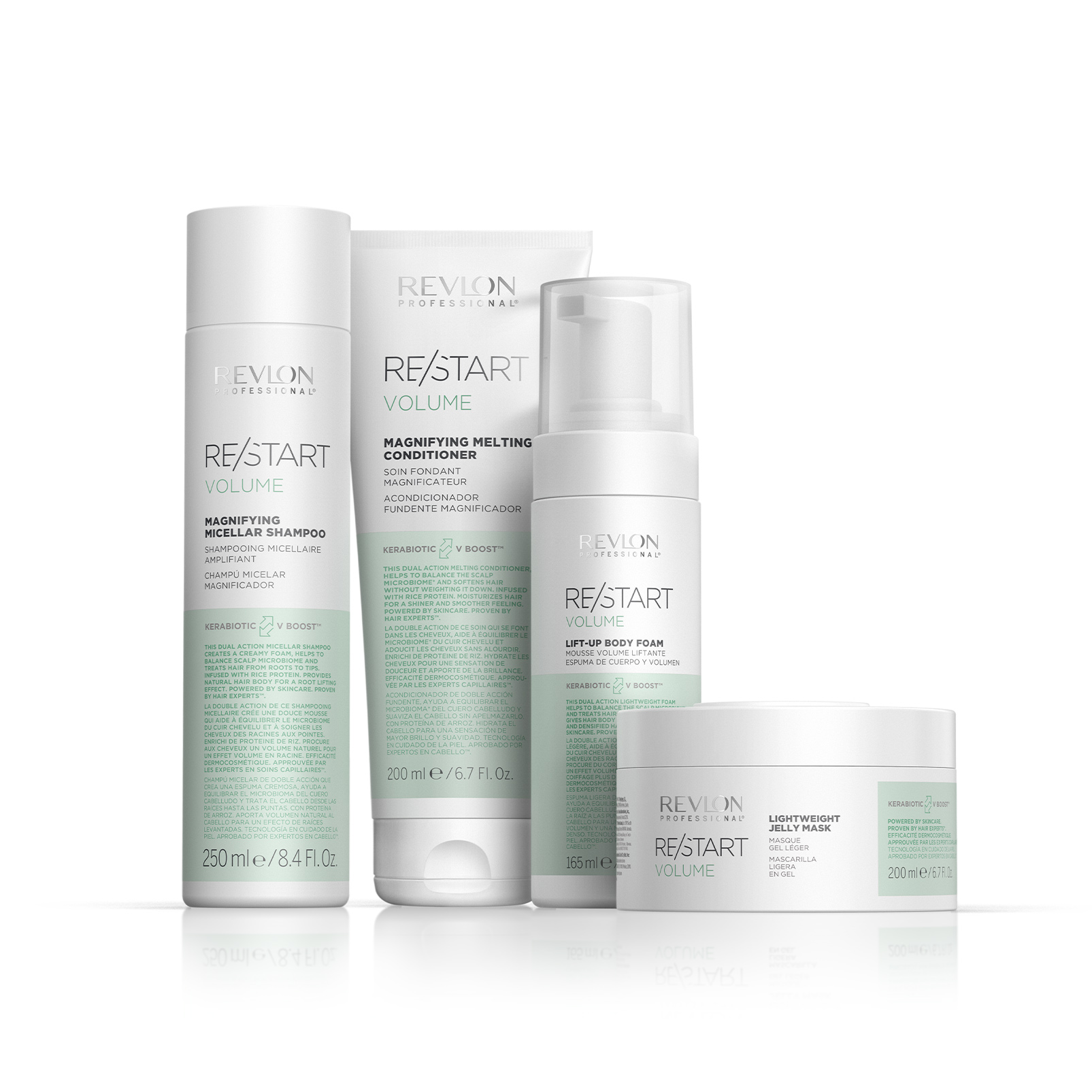 RESTART volumizing hair products from Revlon