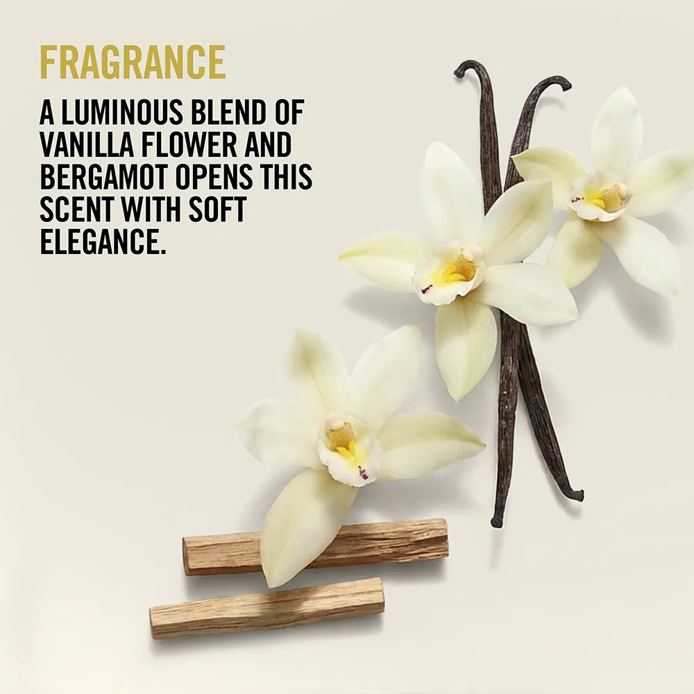 Vanilla and bergamot fragrances from the Orofluido range
