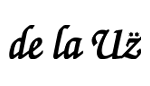de la uz logo