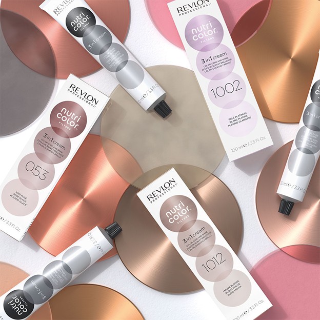 Nutri Color™ Filters Metal-Ice Toning Filters in various shades