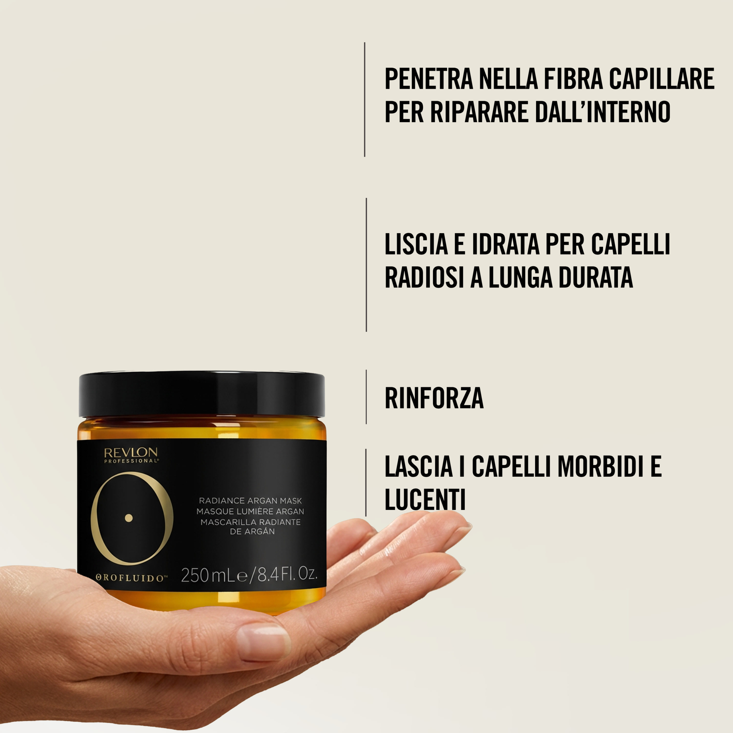 Benefici della maschera Orofluido